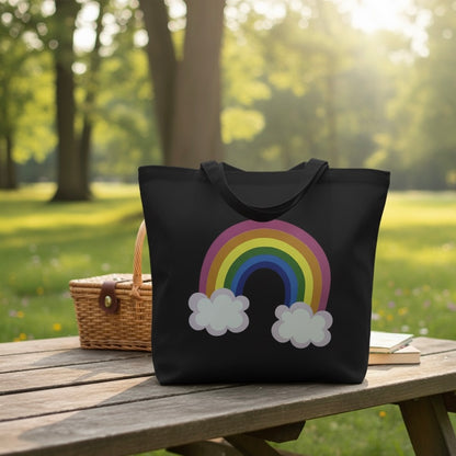 Rainbow Tote Bag || Perfect For Outing