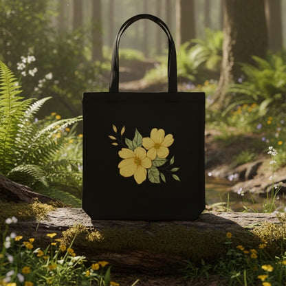 Bloom Grace Tote – Handcrafted Floral Design