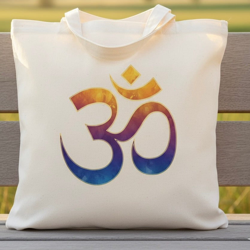 Divine Energy Tote – Om Inspired Design